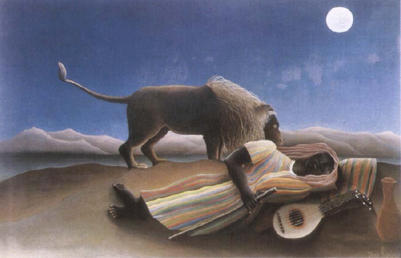 Henri Rousseau The Sleeping Gypsy